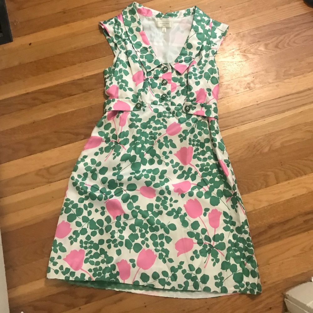 Anthropologie - Silk Moulinette Soeurs Print Dress